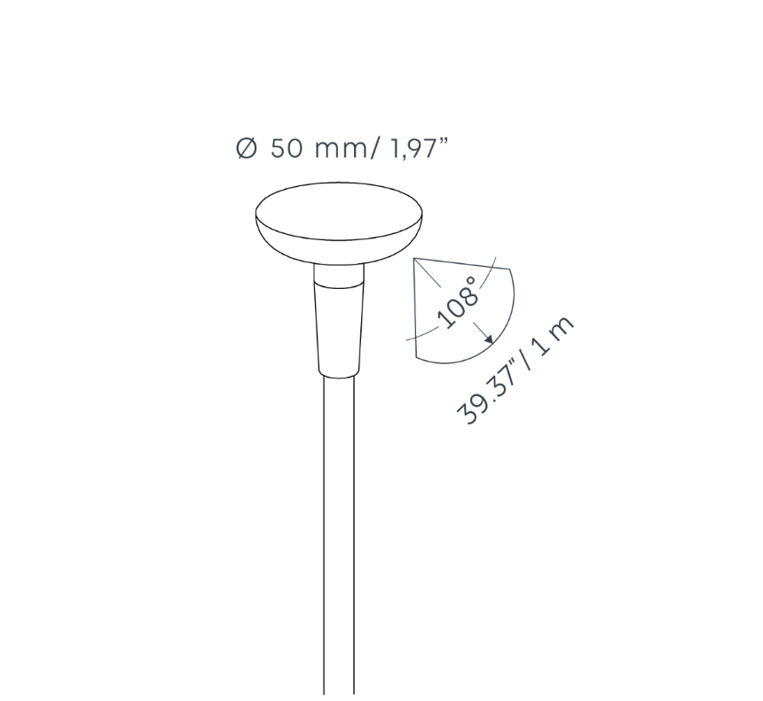 Wegleuchte mini SWAY