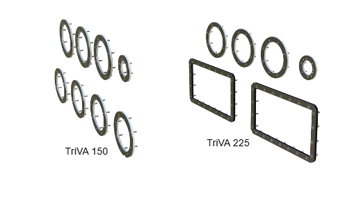 TriVA Flanschsatz