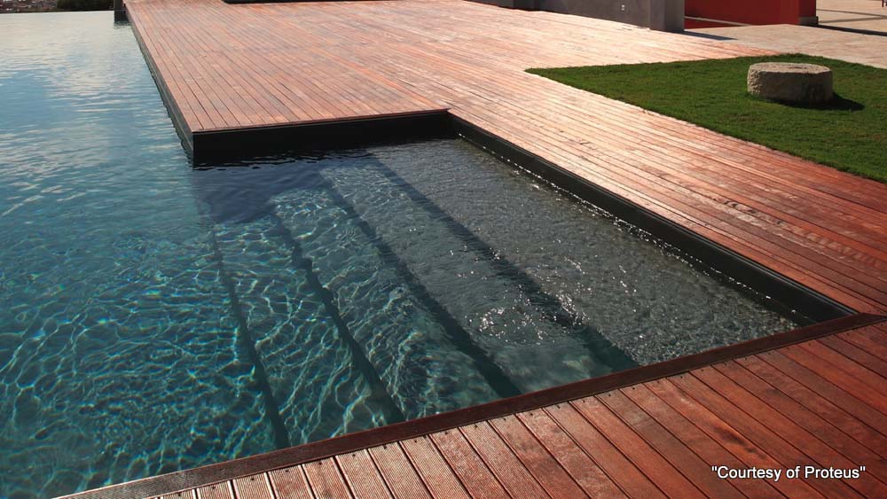 Poolfolie PVC Elite Motion black stone