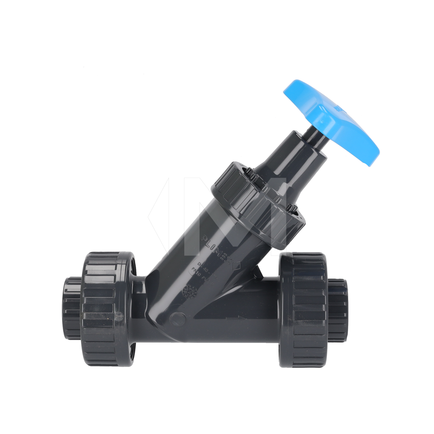 PVC Schrägsitzventil, PN10