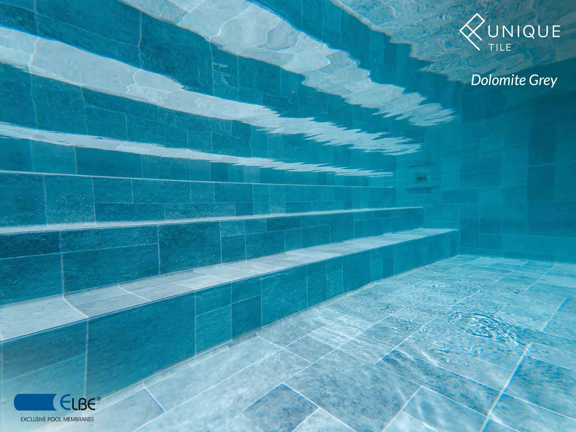 Poolfolie PVC Unique Dolomite Grey
