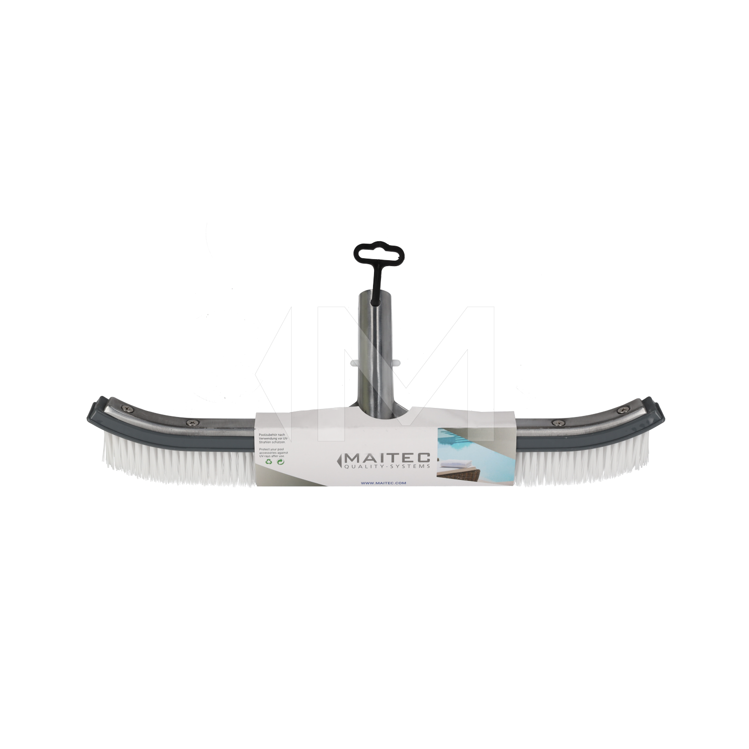 Wandbürste Aluminium anthrazit