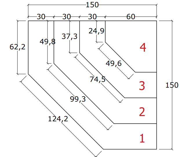 EPS-Treppen Modul Trapeztreppe