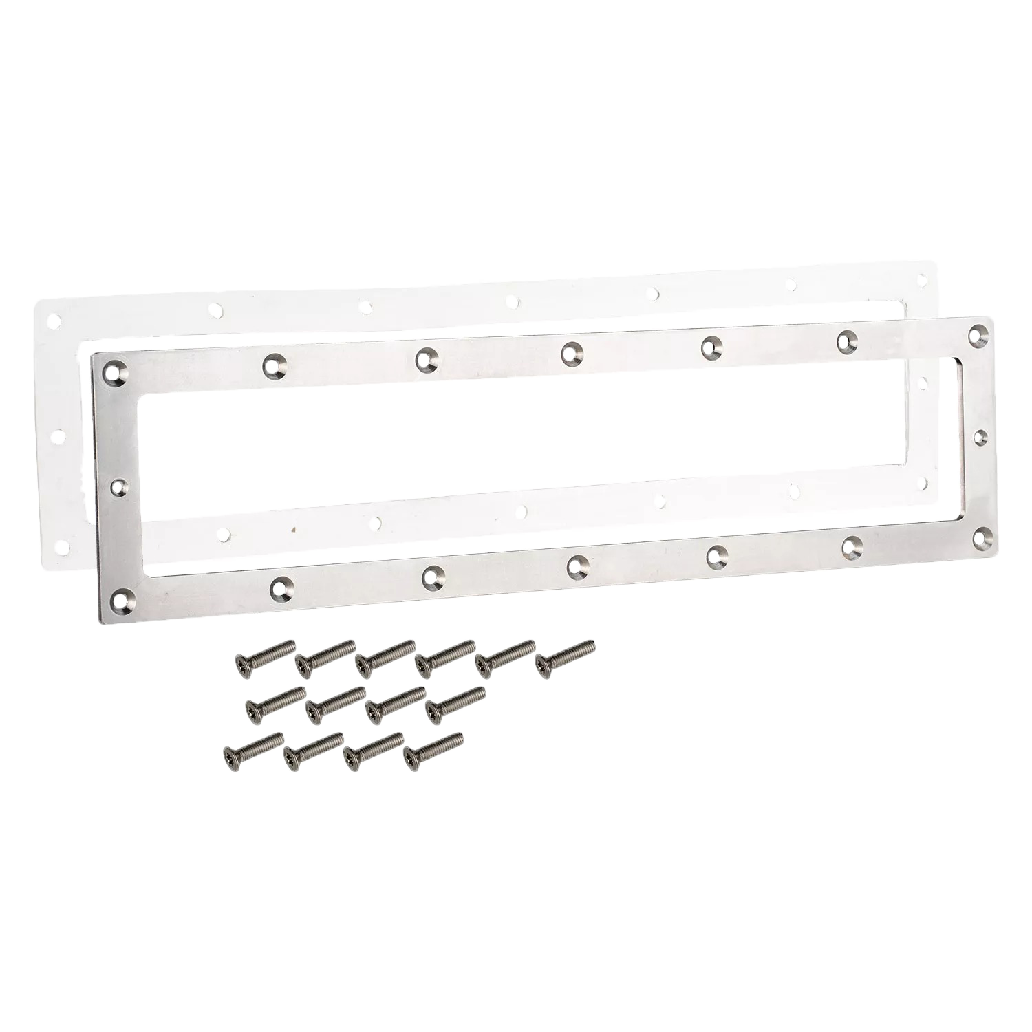 Folienflanschsatz für Edelstahlskimmer