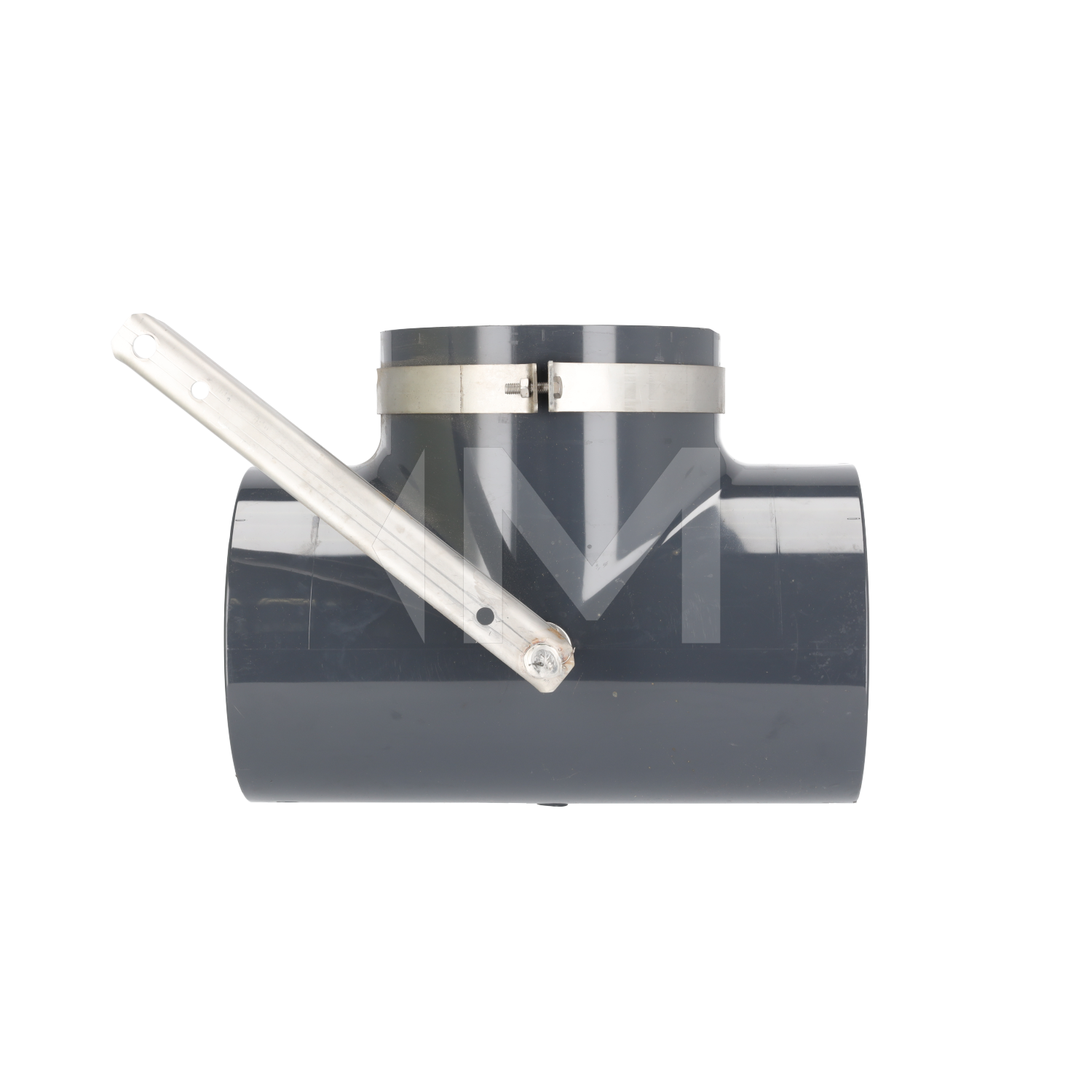 T-Stück 90° mit V2A-Klappe