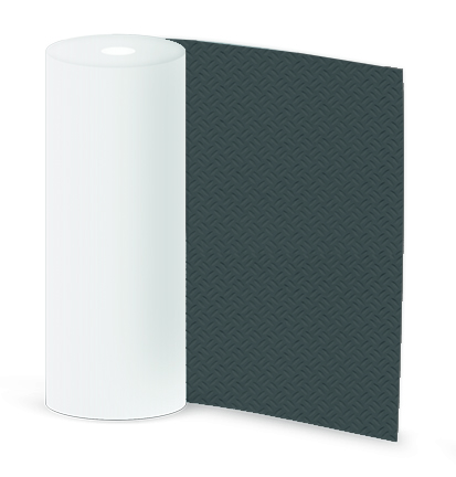 Trittschutzfolie PVC black stone