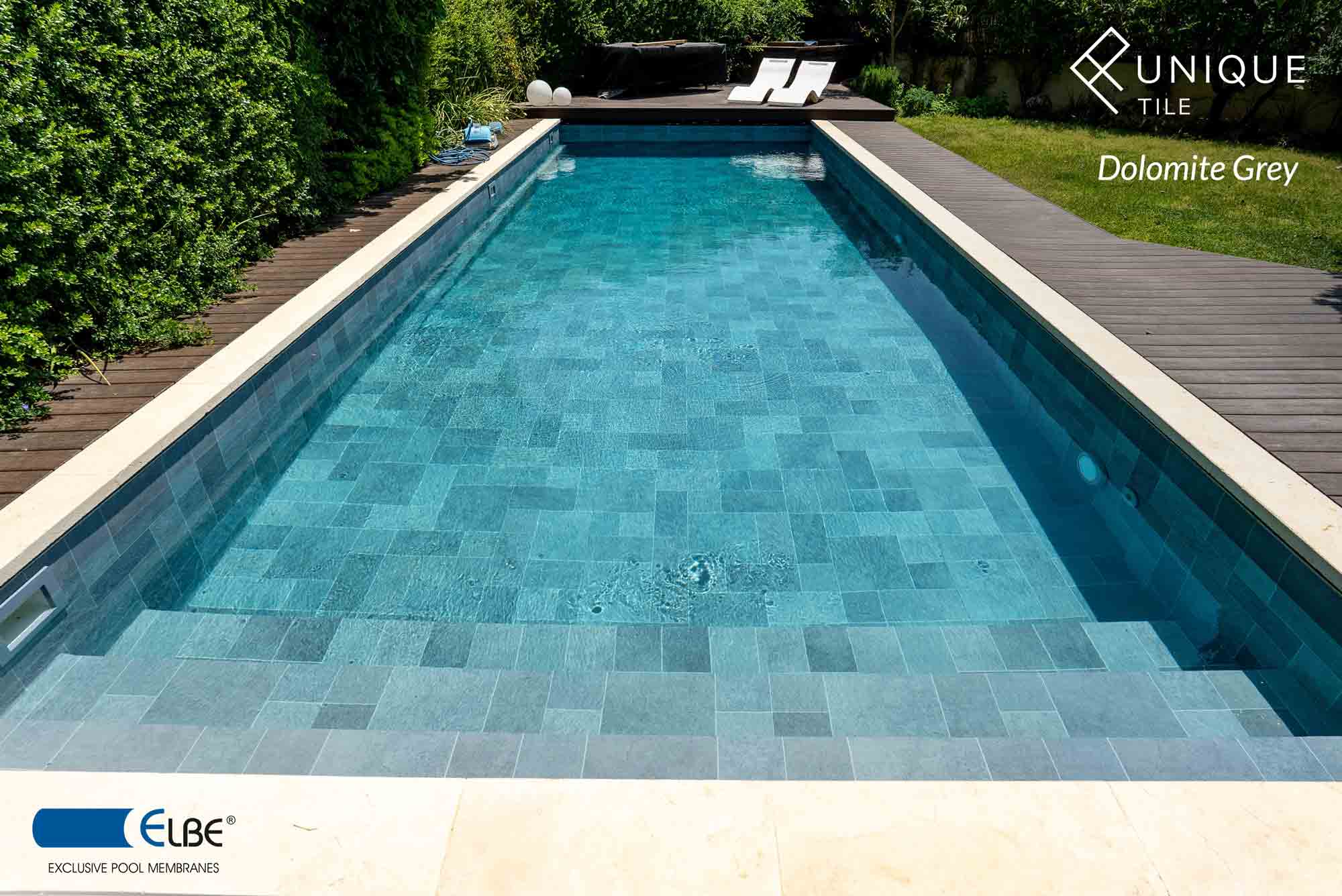 Poolfolie PVC Unique Dolomite Grey