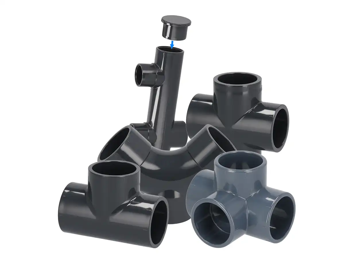 PVC_Fittings_T-Y-Verteilerstücke