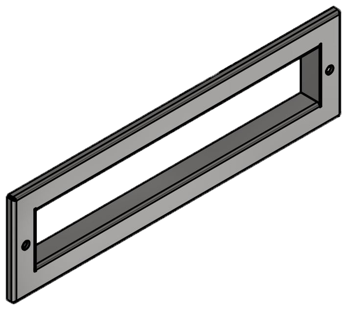 Blende für Edelstahlskimmer